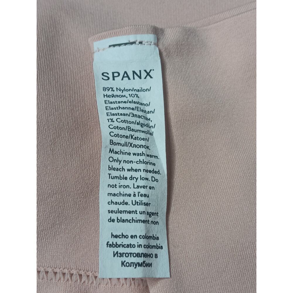 New SPANX Vintage Rose Everyday Shaping Panties Brief Women's Size L - Picture 9 of 12
